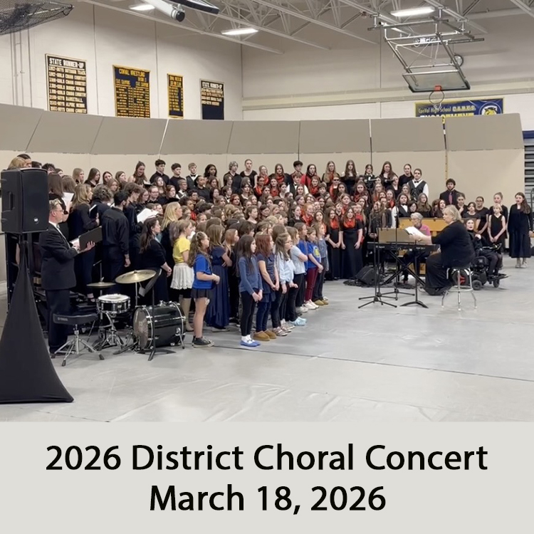 2026 District Choral Concert